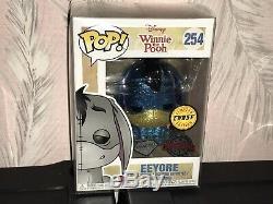 Pop! Winnie The Pooh Eeyore Diamond Chase (Uk New!)