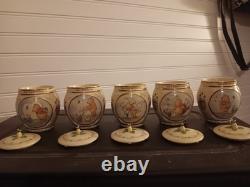 Porcelain Vintage Winnie The Pooh Musical Honey Pots Designed By Arleigh Elliot