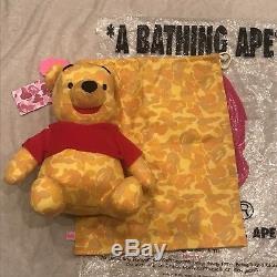 Pre-owned In Mint Condition Bape A Bathing Ape x Disney Winnie The Pooh Doll