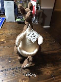 R. John Wright Dolls Winnie The Pooh Collection Jointed Kanga & Roo 220 of 1000
