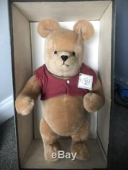 R. John Wright Winnie The Pooh Bear Life-size 19 EXCELLENT WithTAG & BOX NO RES