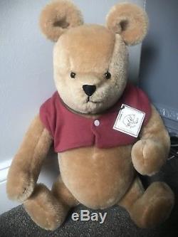 R. John Wright Winnie The Pooh Bear Life-size 19 EXCELLENT WithTAG & BOX NO RES