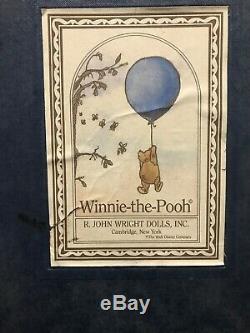 R John Wright Winnie the Pooh Disney NIB W Tags & Pot- Bear Perfect Box Bit Wear