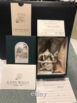 R John Wright Winnie the Pooh- Pocket Kanga & Roo- RARE, MINT IN BOX