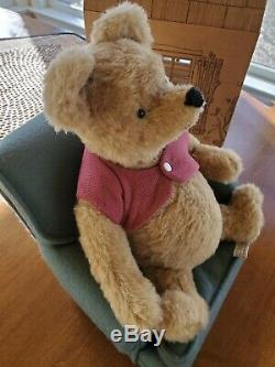 R. John Wright Winnie the Pooh and His Favorite Chair #247/500, signed by artist