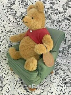 R. John Wright Winnie the Pooh and His Favorite Chair #68/500, signed by artist
