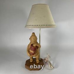 RARE Charpente Disney Winnie the Pooh Classic Pooh 19 Nursery Lamp with Shade