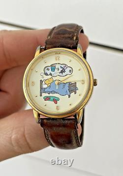RARE Classic Vintage TIMEX Winnie-The-Pooh Dream Watch For Parts or Repair