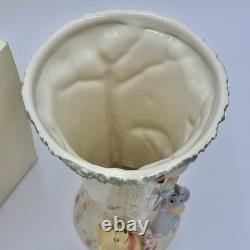 RARE Lenox Disney Pooh Collection Most Adventurous Day Vase 24k Gold Accent MINT