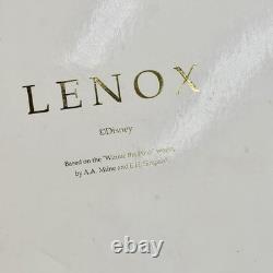 RARE Lenox Disney Pooh Collection Most Adventurous Day Vase 24k Gold Accent MINT