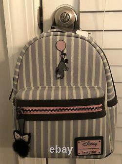 RARE! NEW WITH TAGS! Loungefly Disney Winnie Pooh Eeyore Striped Mini Backpack