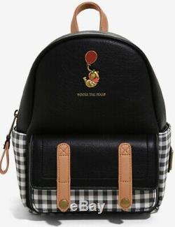 RARE! NEW WITH TAGS! Loungefly Disney Winnie the Pooh Plaid Mini Backpack