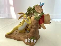 RARE NIB Enesco Pooh and Friends Stuck in a Sticky Situation Figure Rabbit A3814