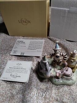 RARE! Pooh's very special birthday lenox figurine