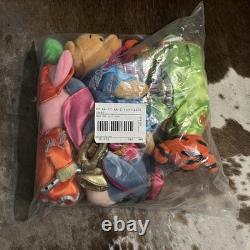 RARE SEALED Disney Winnie the Pooh and friends-Beatles Sgt Pepper Bean Bag Dolls