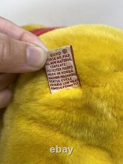 RARE! TAG ERROR! Vintage Walt Disney Sears Winnie The Pooh Plush Bear Sears