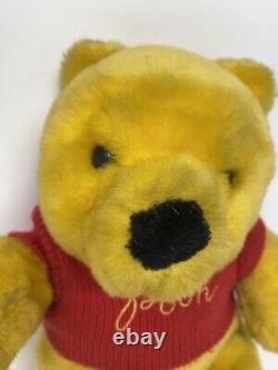 RARE! TAG ERROR! Vintage Walt Disney Sears Winnie The Pooh Plush Bear Sears