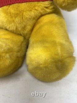 RARE! TAG ERROR! Vintage Walt Disney Sears Winnie The Pooh Plush Bear Sears