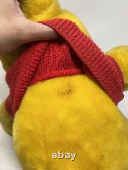 RARE! TAG ERROR! Vintage Walt Disney Sears Winnie The Pooh Plush Bear Sears