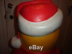 RARE Vintage 43 Christmas Winnie the Pooh Blow Mold Union Products Figure