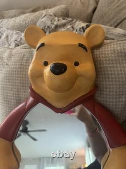 RARE! Vintage 90s JCPenney Pooh Bear Round Mirror 21 Collector Disney Nursery