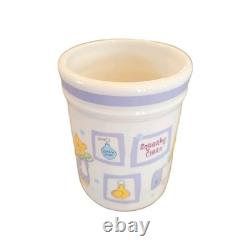 RARE Vtg Disney Winnie The Pooh Squeaky Clean Bathroom Set Of 4 Eeyore Piglet