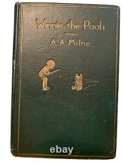 REDUCED! Winnie the Pooh A. A. MILNE 1st Printing 1926 Good Condition