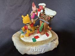 RON LEE Winnie-the-Pooh Disney Figurine Letters To Santa 1993 Ltd. #188/1500