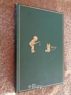 Rare 1926 1st Edition Winnie The Pooh A A Milne -1st Print Illus E Shepard