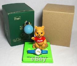 Rare 1971 Winnie the Pooh Sears Character Watch in Original Box with Statue