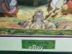 Rare Animated Animations Hip Hip PoohRay Musical Moving Picture Winnie The Pooh