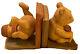 Rare! Classic Winnie The Pooh Book Ends Bookends Vhtf Set