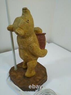 Rare Charpente Disney Classic Winnie the Pooh 19 Nursery Lamp