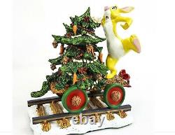 Rare! DanburyMint Winnie The Pooh Christmas Train Disney Pooh's Express 6 pieces
