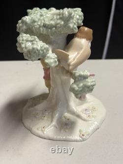 Rare Disney 2004 Lenox Pooh's Picnic Candlestick Piglet Eeyore Tigger