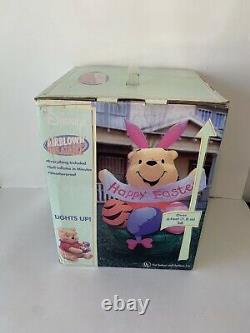 Rare Disney Easter Winnie the Pooh 6ft Gemmy Airblown Inflatable 2003! Sealed