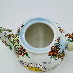 Rare Disney Showcase Collection Paul Cardew Summer Pooh Eeyore Teapot Porcelain