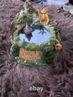 Rare Disney Winnie The Pooh & Friends Dancing Music Box Tigger Eeyore, Works