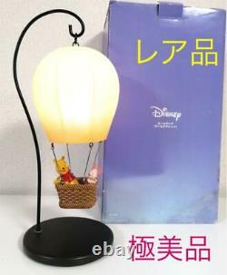 Rare Disney Winnie the Pooh LED room lamp H37cm Used in japan