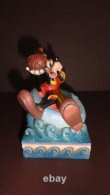 Rare HTF Jim Shore Disney Traditions Exotic Get-away Goofy 4032887