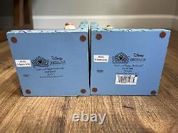 Rare HTF Retired Jim Shore Disney Traditions Tigger and Winnie the Pooh Bookends