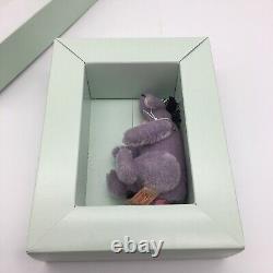 Rare Hermann Teddy Limited Edition EYORE Winnie The Pooh Miniature in Box