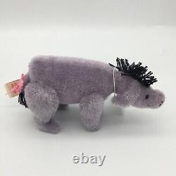 Rare Hermann Teddy Limited Edition EYORE Winnie The Pooh Miniature in Box