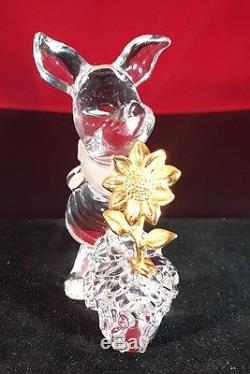 Rare Lot of 8 Retired Disney Lenox Winnie the Pooh Crystal Figurines