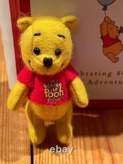 Rare MERRYTHOUGHT Winnie the Pooh 80th Anniversary Mascot Plush Limited 2500