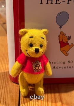 Rare MERRYTHOUGHT Winnie the Pooh 80th Anniversary Mascot Plush Limited 2500