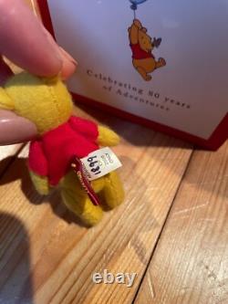 Rare MERRYTHOUGHT Winnie the Pooh 80th Anniversary Mascot Plush Limited 2500