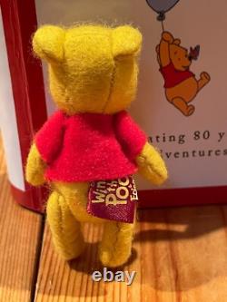 Rare MERRYTHOUGHT Winnie the Pooh 80th Anniversary Mascot Plush Limited 2500