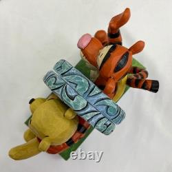 Rare Retired Jim Shore Disney Traditions Tigger & Winnie the Pooh Bookends