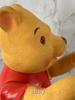 Rare Vintage 50s Winnie The Pooh Poseable Rubber Toy Character 13 Walt Disney